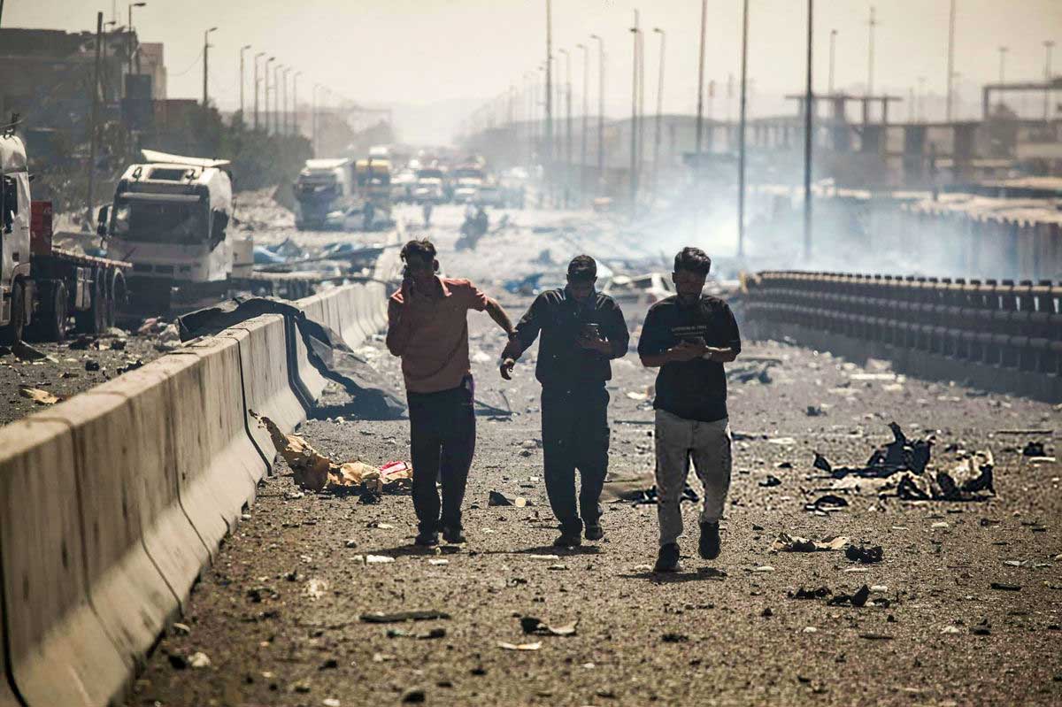 انفجار بندرعباس در تصویر